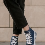 Δίσολα πάνινα sneakers μποτάκια 330.LY621-F JEAN