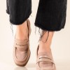 Block-heeled suede loafers 431.2M7-D8269-01-C ΠΟΥΡΟ