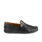 BOXER δερμάτινα ανατομικά loafers-μοκασίνια 031.21316-L ΜΑΥΡΟ