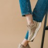 Chunky sneakers σε συνδυασμό χρωμάτων 330.LY585-L ΠΟΥΡΟ