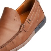 BOXER δερμάτινα ανατομικά loafers-μοκασίνια 031.21316-L ΤΑΜΠΑ