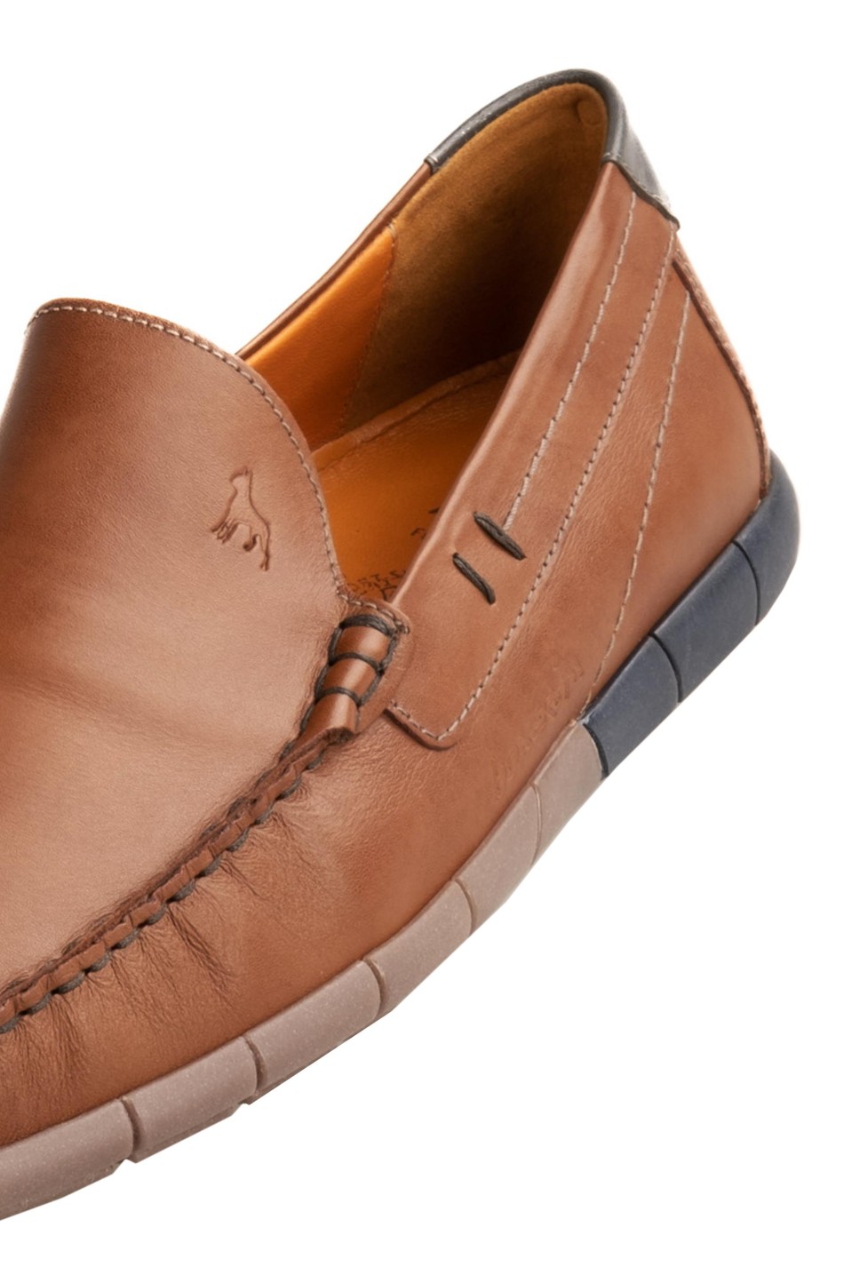 BOXER δερμάτινα ανατομικά loafers-μοκασίνια 031.21316-L ΤΑΜΠΑ