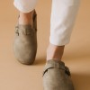 Fussbett suede δίπατα clogs 330.T1168-C ΛΑΔΙ