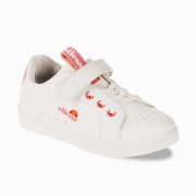 ELLESSE Παιδικό sneaker με velcro 034.494-G-L ΑΣΠΡΟ/ΡΟΖ