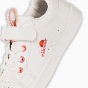 ELLESSE Παιδικό sneaker με velcro 034.494-G-L ΑΣΠΡΟ/ΡΟΖ