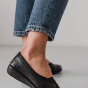 SABINO slip-on ανατομικό 028.SB1024-L ΜΑΥΡΟ