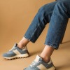 Chunky sneakers με ιδιαίτερη σόλα 330.C633-L ΓΑΛΑΖΙΟ