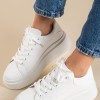 Δίσολα sneakers με διακοσμητικό αρκουδάκι 431.LY653-L ΑΣΠΡΟ