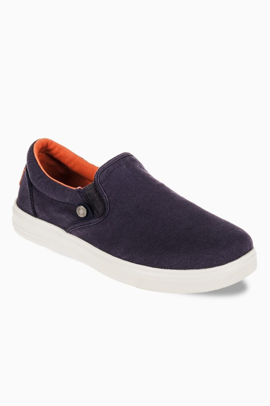 REFRESH Ανδρικό slip-on casual 395.171929-F ΜΠΛΕ/ΑΣΠΡΟ