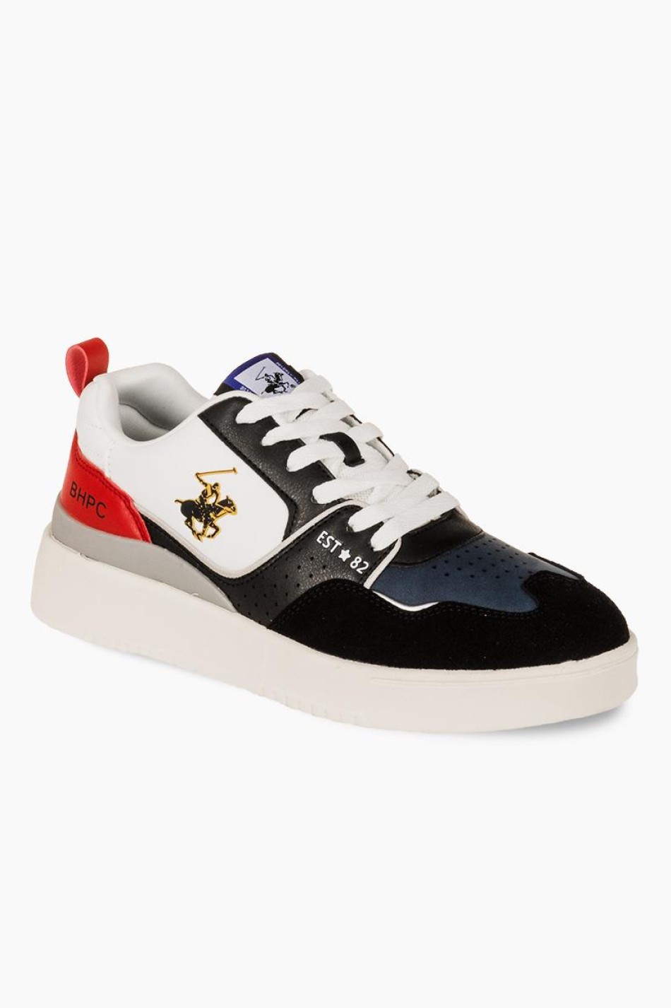 Beverly Hills Polo Club Ανδρικά sneakers 426.S2494HM6740-L ΑΣΠΡΟ/ΜΠΛΕ