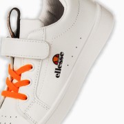 ELLESSE Παιδικό sneaker με velcro 034.494-B-L ΑΣΠΡΟ/ΜΠΛΕ