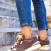 Xti Vegan Approved Sneakers σε συνδυασμούς χρωμάτων 395.140315-C ΠΟΥΡΟ