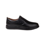 Casual slip-on ανδρικό 330.100-L ΜΑΥΡΟ