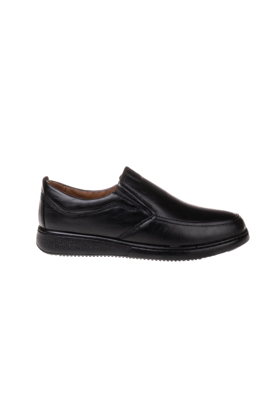 Casual slip-on ανδρικό 330.100-L ΜΑΥΡΟ