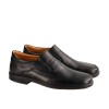 BOXER δερμάτινα ανατομικά loafers-μοκασίνια 031.10094-L ΜΑΥΡΟ