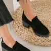 CARMELA Loafers με τρακτερωτή σόλα 395.161109-C ΜΑΥΡΟ