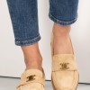 Loafers suede με μεταλλική αγκράφα 330.LL1339-C ΜΠΕΖ