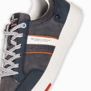 XTI Ανδρικό sneaker 395.142492-L ΜΠΛΕ/ΑΣΠΡΟ