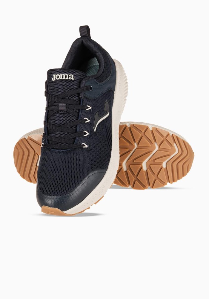 JOMA Ανδρικό αθλητικό με memory foam 373.COSIRS2403-F ΜΠΛΕ/ΑΣΠΡΟ