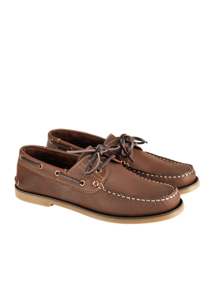 ROAD Ανδρικά loafers 015.17225-L ΚΑΦΕ