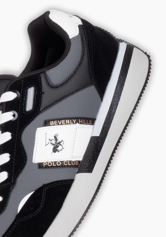 Beverly Hills Polo Club Ανδρικά sneakers 426.W24HM6852-L ΜΑΥΡΟ