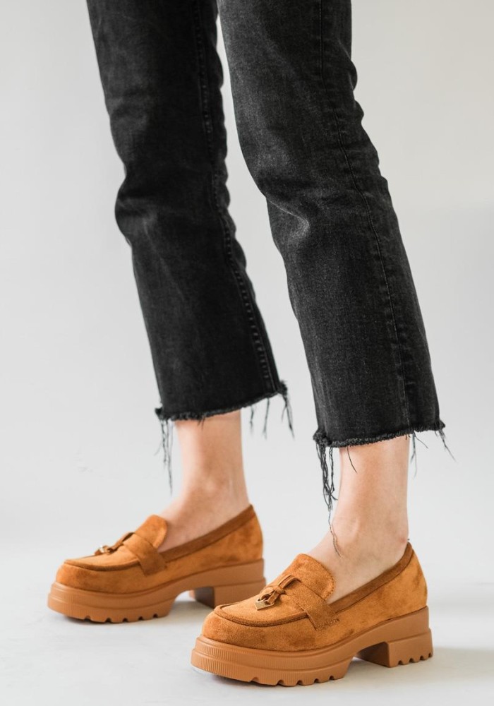 Suede loafers με chunky σόλα 396.D2730-L ΤΑΜΠΑ