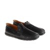 BOXER δερμάτινα ανατομικά loafers-μοκασίνια 031.21316-L ΜΑΥΡΟ