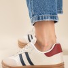 Street style δίσολα sneakers με ρίγες 425.C726-L ΜΠΕΖ