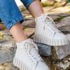 Μποτάκι sneaker με ιδιαίτερη σόλα 416.LLN305-L ΜΠΕΖ