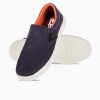 REFRESH Ανδρικό slip-on casual 395.171929-F ΜΠΛΕ/ΑΣΠΡΟ