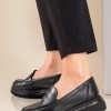 RAGAZZA Δερμάτινα basic loafer 331.0181-L ΜΑΥΡΟ