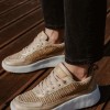 XTI Sneakers με ιδιαίτερη σόλα και metal effect 395.142882-L ΧΡΥΣΟ