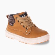 Μποτάκια για αγόρια 034.ARTUS-LEATHER CAMEL