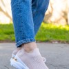 Slip-on υφασμάτινα sneakers 330.LY506-F ΡΟΖ