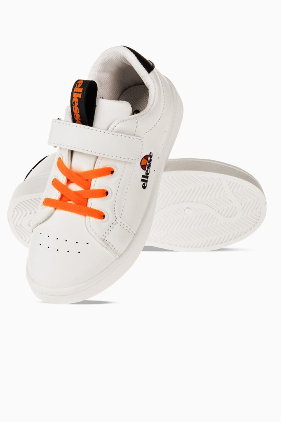 ELLESSE Παιδικό sneaker με velcro 034.494-B-L ΑΣΠΡΟ/ΜΠΛΕ