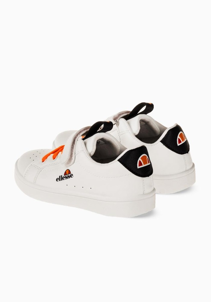 ELLESSE Παιδικό sneaker με velcro 034.494-B-L ΑΣΠΡΟ/ΜΠΛΕ