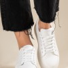 Δίσολα basic tennis sneakers 431.MS4036-L ΑΣΠΡΟ