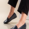 Slip-on casual με πλατφόρμα 431.BO1033-L ΜΠΛΕ