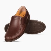 Ανδρικό slip-on casual 318.21015-L ΚΑΦΕ