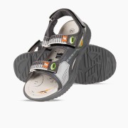 Πέδιλα για αγόρια με velcro 432.812-L ΓΚΡΙ