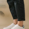 Tennis sneakers με μεταλλική λεπτομέρεια στο πίσω μέρος 330.LY639-L ΑΣΠΡΟ/ΓΑΛΑΖΙΟ