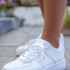 Casual δίπατα sneakers 330.LYR468-L ΑΣΠΡΟ