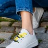 Casual sneakers με δίχρωμη σόλα και πολύχρωμα κορδόνια 330.LLN308-L ΜΠΕΖ