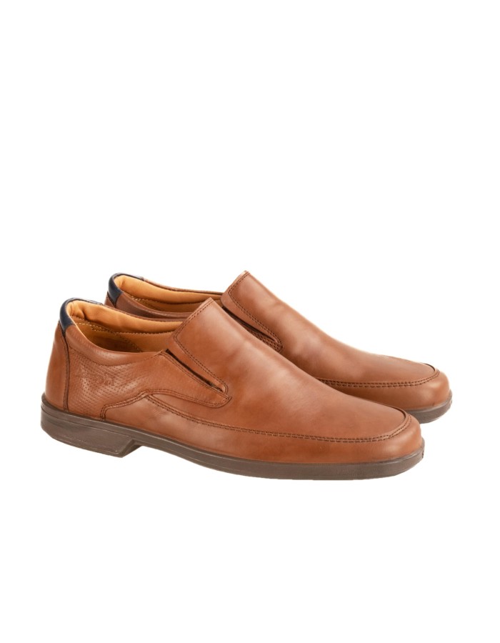 BOXER δερμάτινα ανατομικά loafers-μοκασίνια 031.10094-L ΤΑΜΠΑ