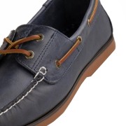 BOXER δερμάτινα δετά boatshoes 031.19231-L ΜΠΛΕ