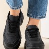 Chunky sneakers με ιδιαίτερη σόλα 431.LY758-L ΜΑΥΡΟ