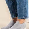 Slip-on sneakers τύπου κάλτσα 431.LY605-F ΓΚΡΙ