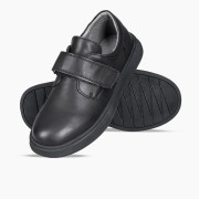 Casual με velcro για αγόρια 221.GREGORY-185-L ΜΑΥΡΟ