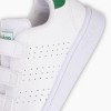 ADIDAS Παιδικό Sneaker Advantage με σκρατς 393.EF0223-L ΑΣΠΡΟ/ΠΡΑΣΙΝΟ