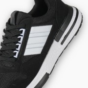 Ανδρικό υφασμάτινο sneakers 330.80103-L ΜΑΥΡΟ/ΑΣΠΡΟ